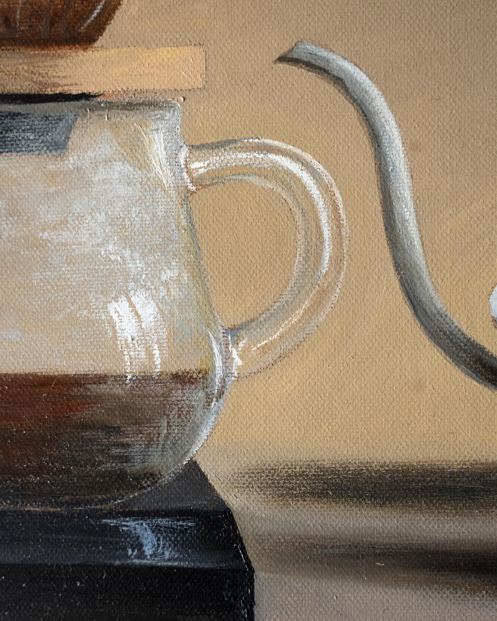 Pour Over setup still life print